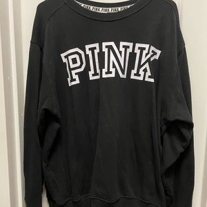 Pink crew sweatshirt size L
